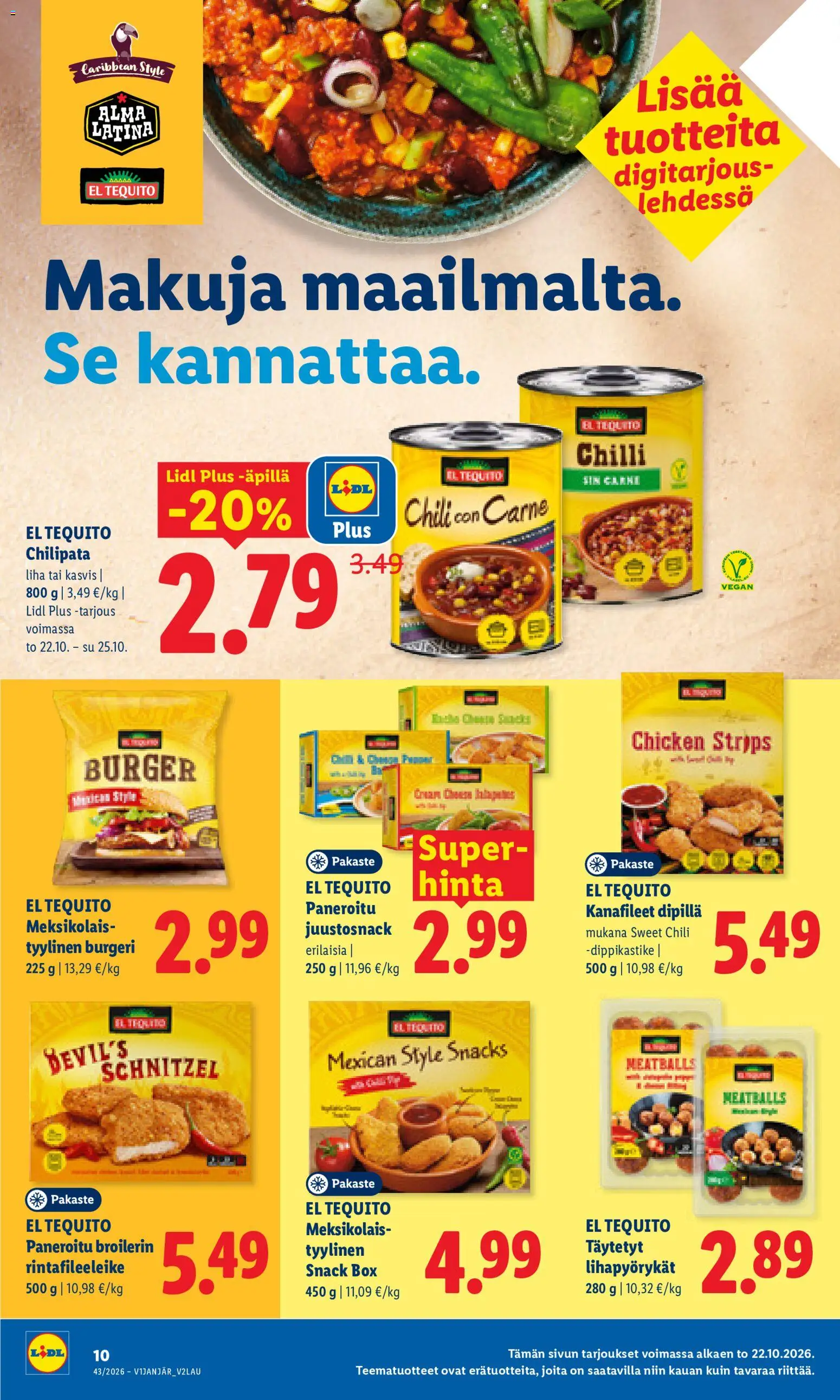 Lidl tarjoukset Vihti – voimassa 22/10/2026 alkaen | Sivu: 13