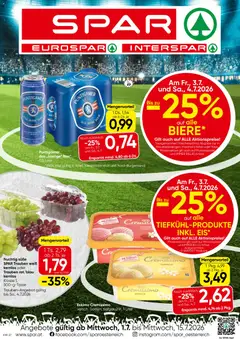 Spar Flugblatt - Wien ab 01.07.2026 gültig