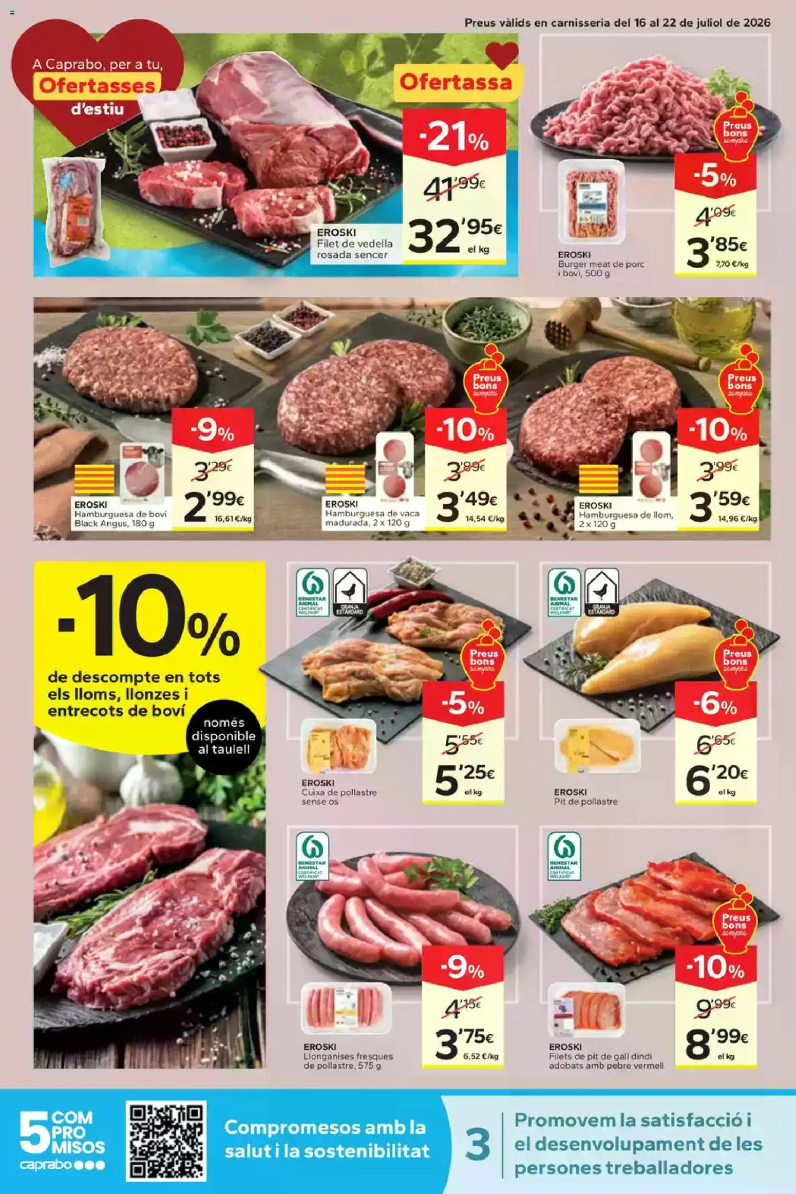 Caprabo folleto │ válido desde el 16/07/2026 | Página: 6 | Productos: Σοκολατούχο γάλα