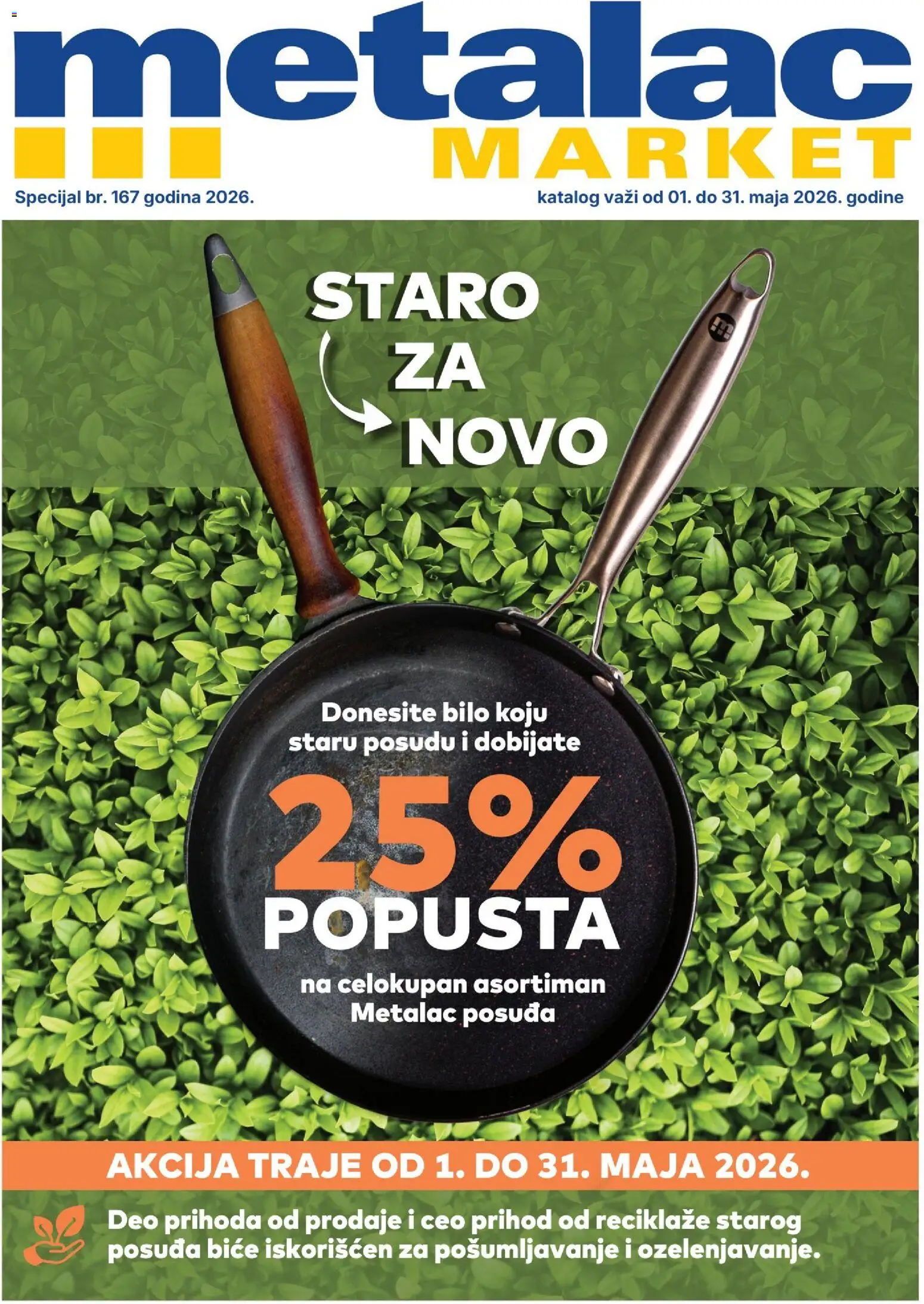 Metalac Market katalog - važi od 01.05.2026 | Strana: 1