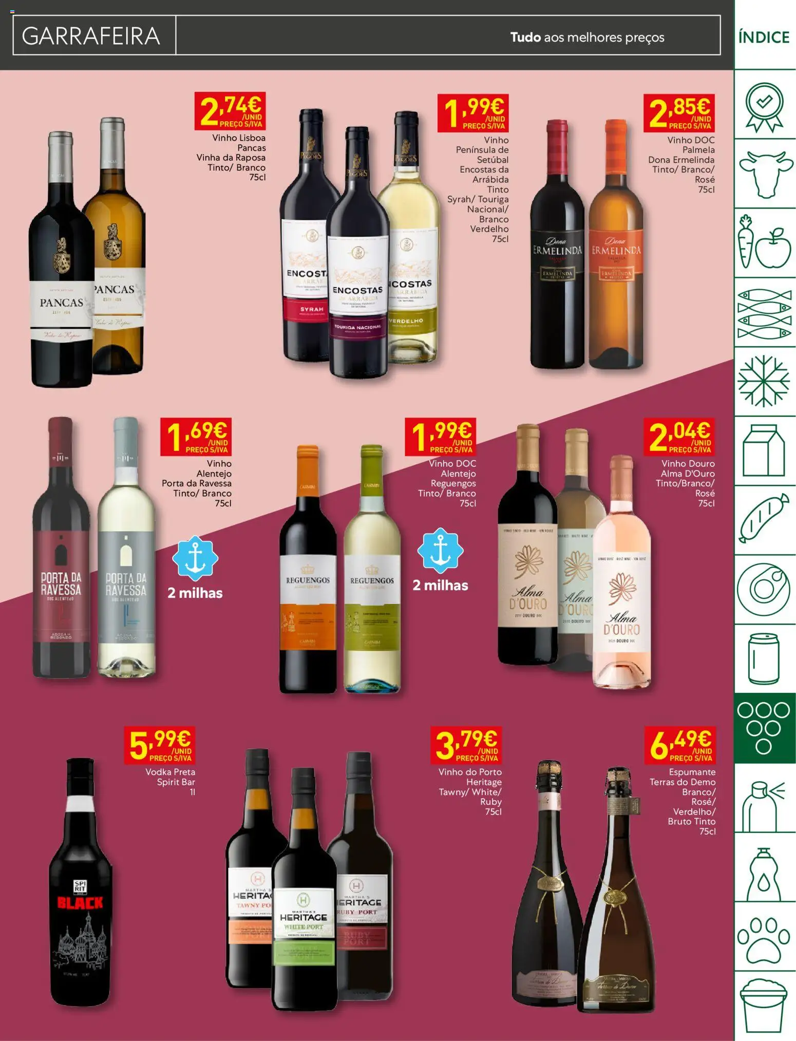 Recheio folheto Madeira │ válido de 06/10/2026 | Página: 27 | Produtos: Espumante, Pó, Vinho, Vodka