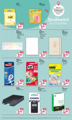 Rossmann Semester Aktion ab 05.10.2026 gültig | Seite: 3 | Produkte: Taschenrechner, Batterien