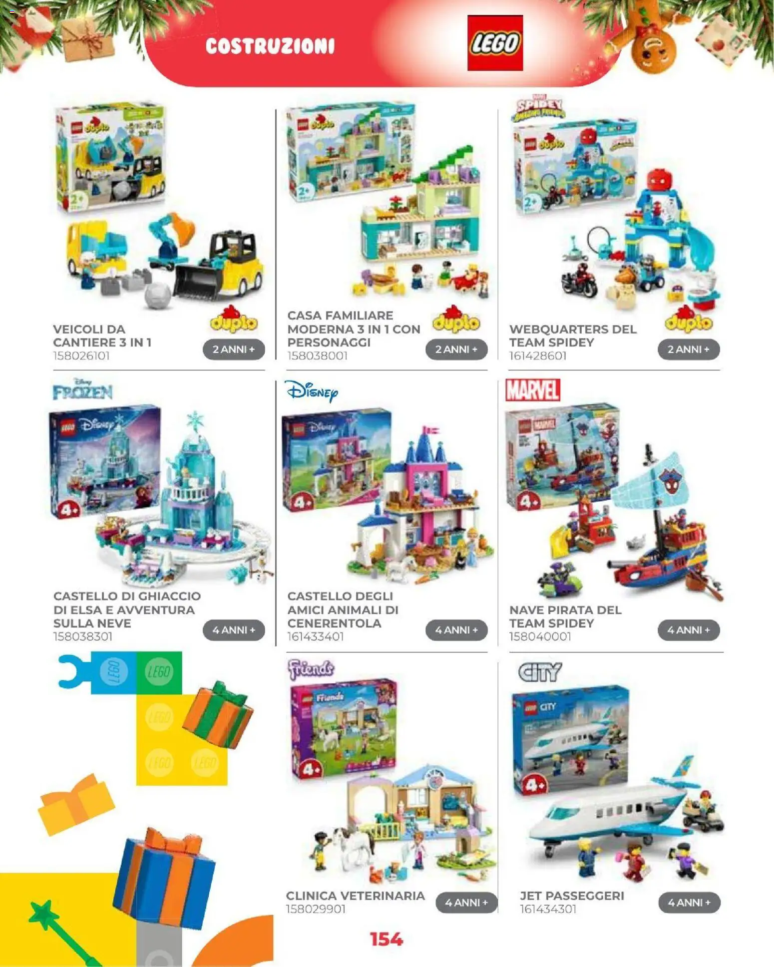 Volantino Toys Center del 16/10/2026 | Pagina: 156 | Prodotti: Ghiaccio, LEGO