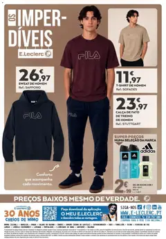 Pré-visualização E.Leclerc - Folheto Moda e Beleza Outono-Inverno válido de 15/09/2026 | Página: 16 | Produtos: Faca, Calça, Fato