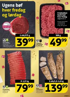 Løvbjerg - Tilbudsavis uge 32 gyldig fra 31/07/2026 | Side: 11 | Produkter: Bøffer, Oksekød, Roastbeef