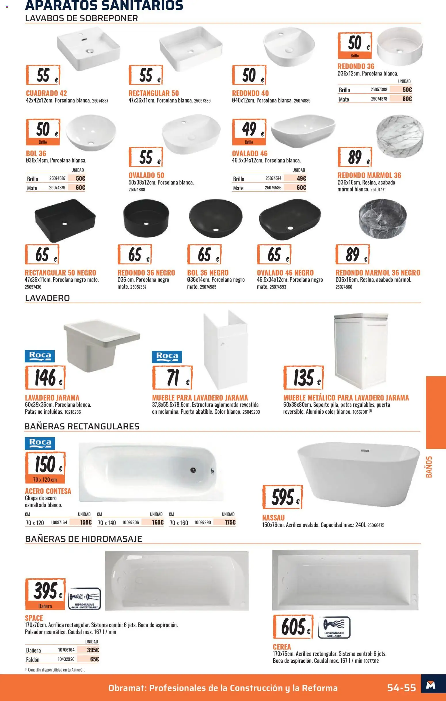 Obramat - Reformas Otono Imprenta Almacenes 37 Vilanova 2026 │ válido desde el 09/10/2026 | Página: 55 | Productos: Combi, Agua