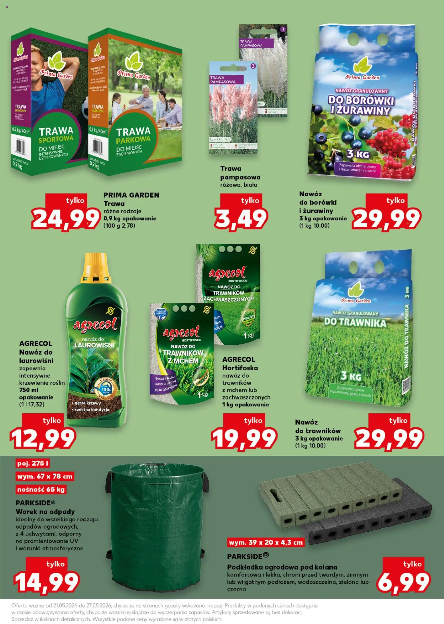 Kaufland Polsko leták - Wiosenne inspiracje od 21.05.2026 | Strana: 3