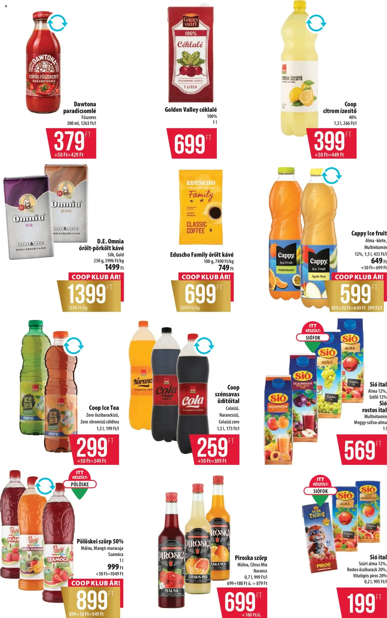 COOP akciós ujság - amely érvényes a következő dátumtól: 2026.10.29. | Oldal: 13