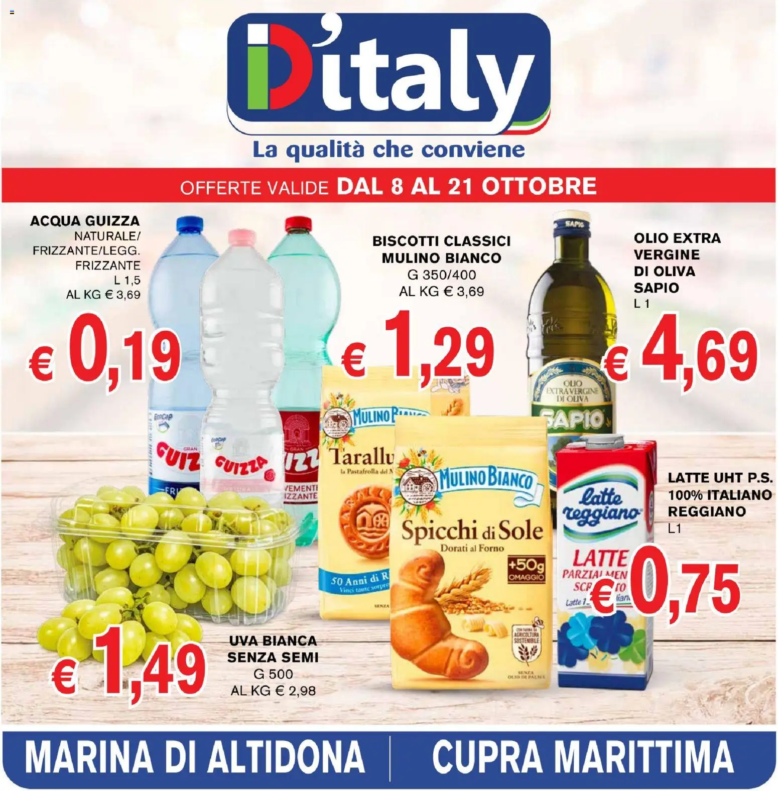 Coal D'Italy Giovedì 8 Ottobre Prodotti Freschi