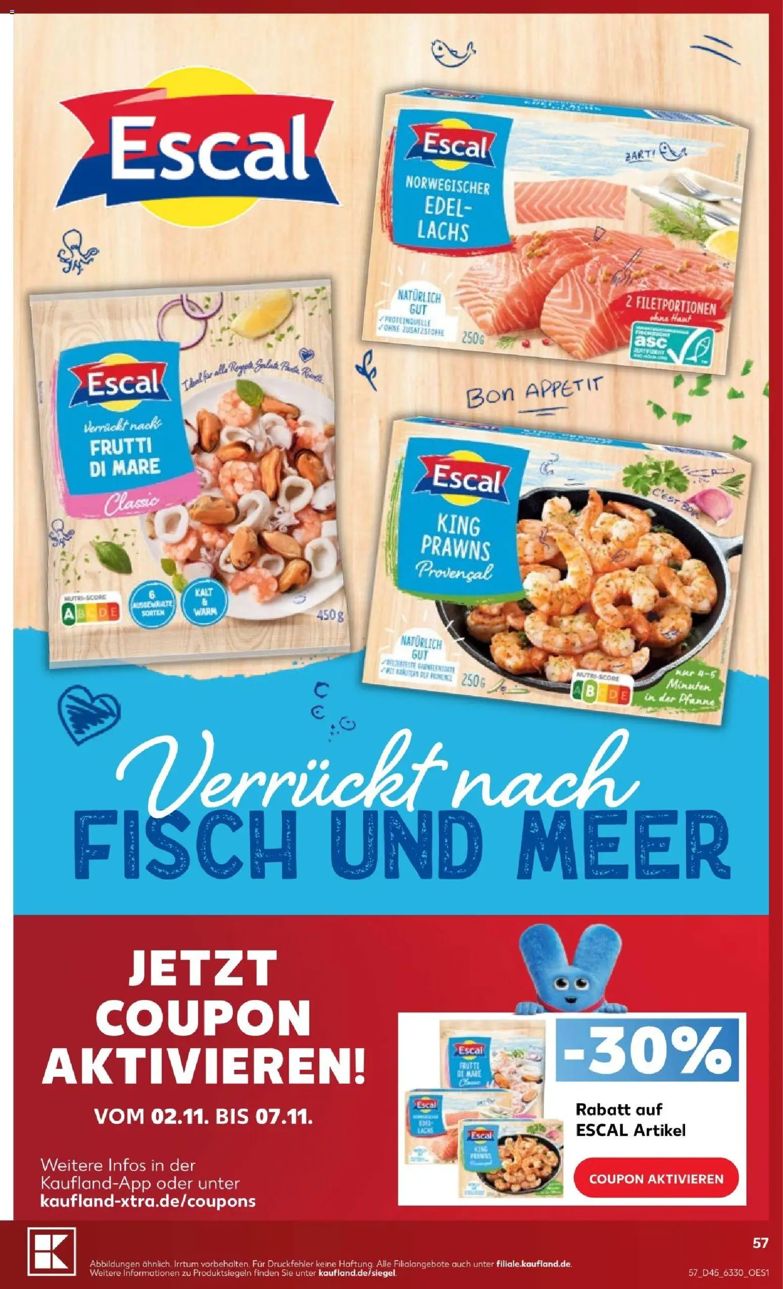 Kaufland Prospekt Hamburg – gültig ab 31.10.2026 | Seite: 57 | Produkte: Fisch, Lachs