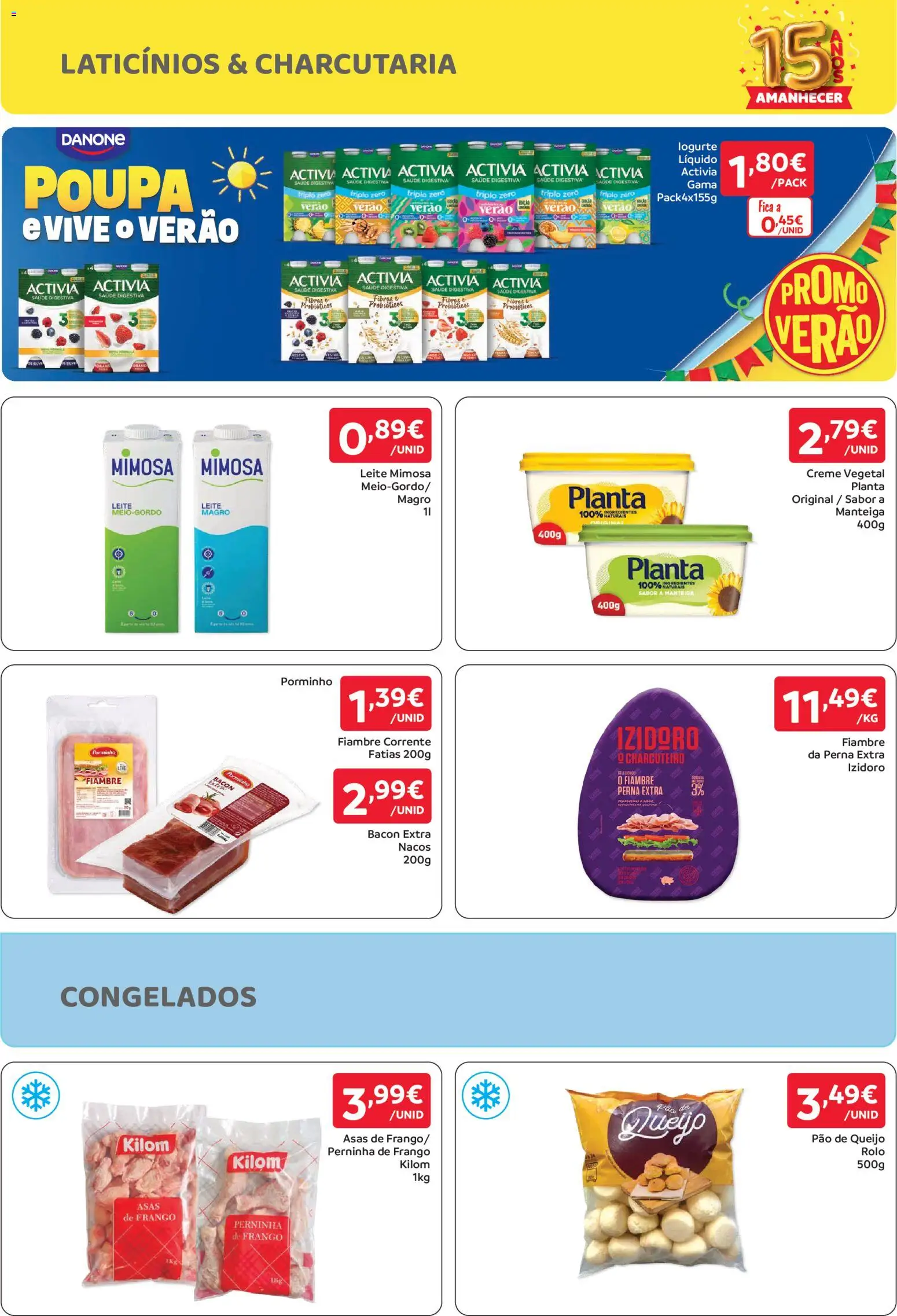 Amanhecer folheto │ válido de 30/07/2026 | Página: 3 | Produtos: Asas de frango, Frango, Manteiga, Creme