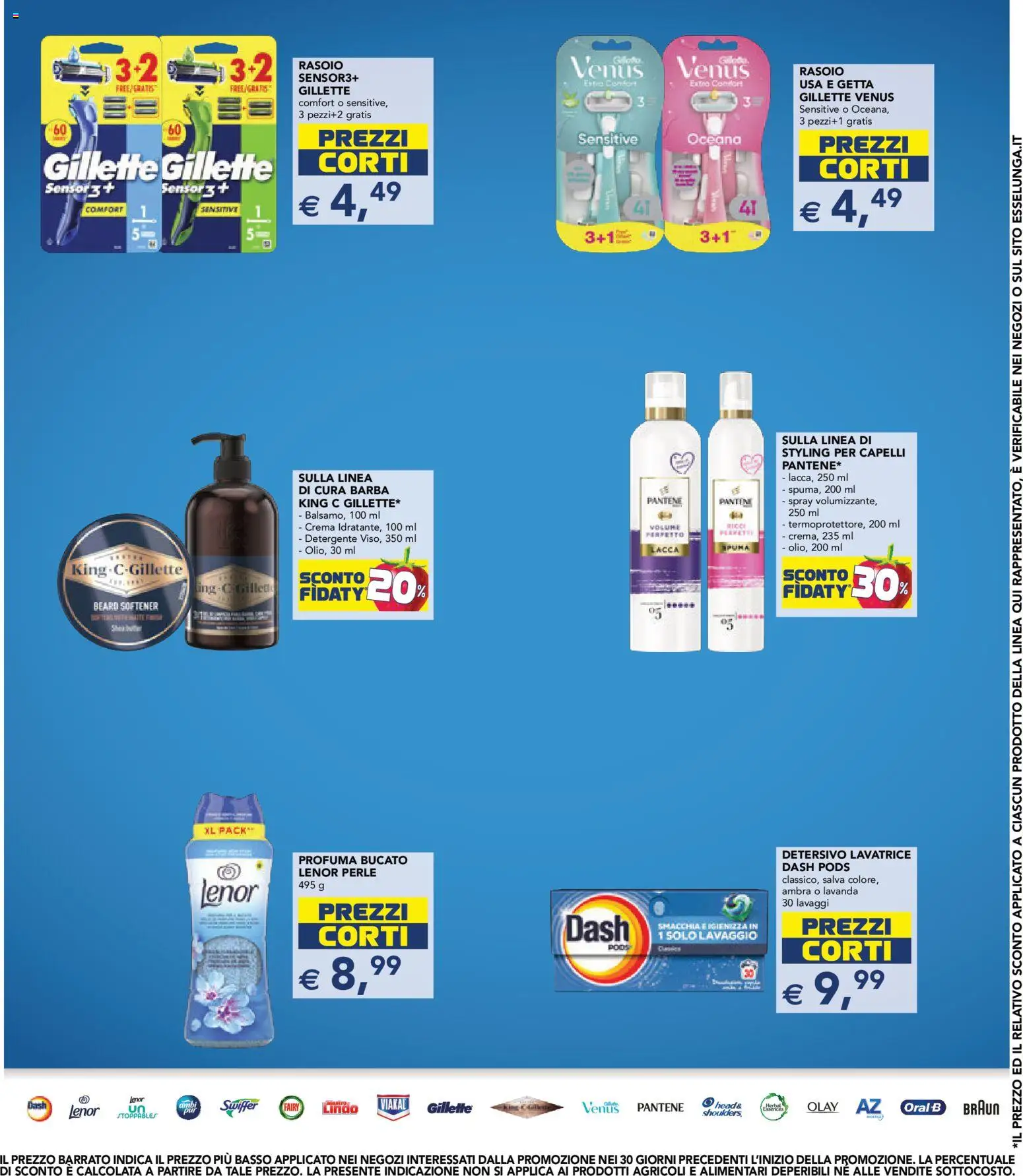 Volantino Esselunga S del 10/09/2026 | Pagina: 22 | Prodotti: Crema, Rasoio, Lavatrice, Lavanda