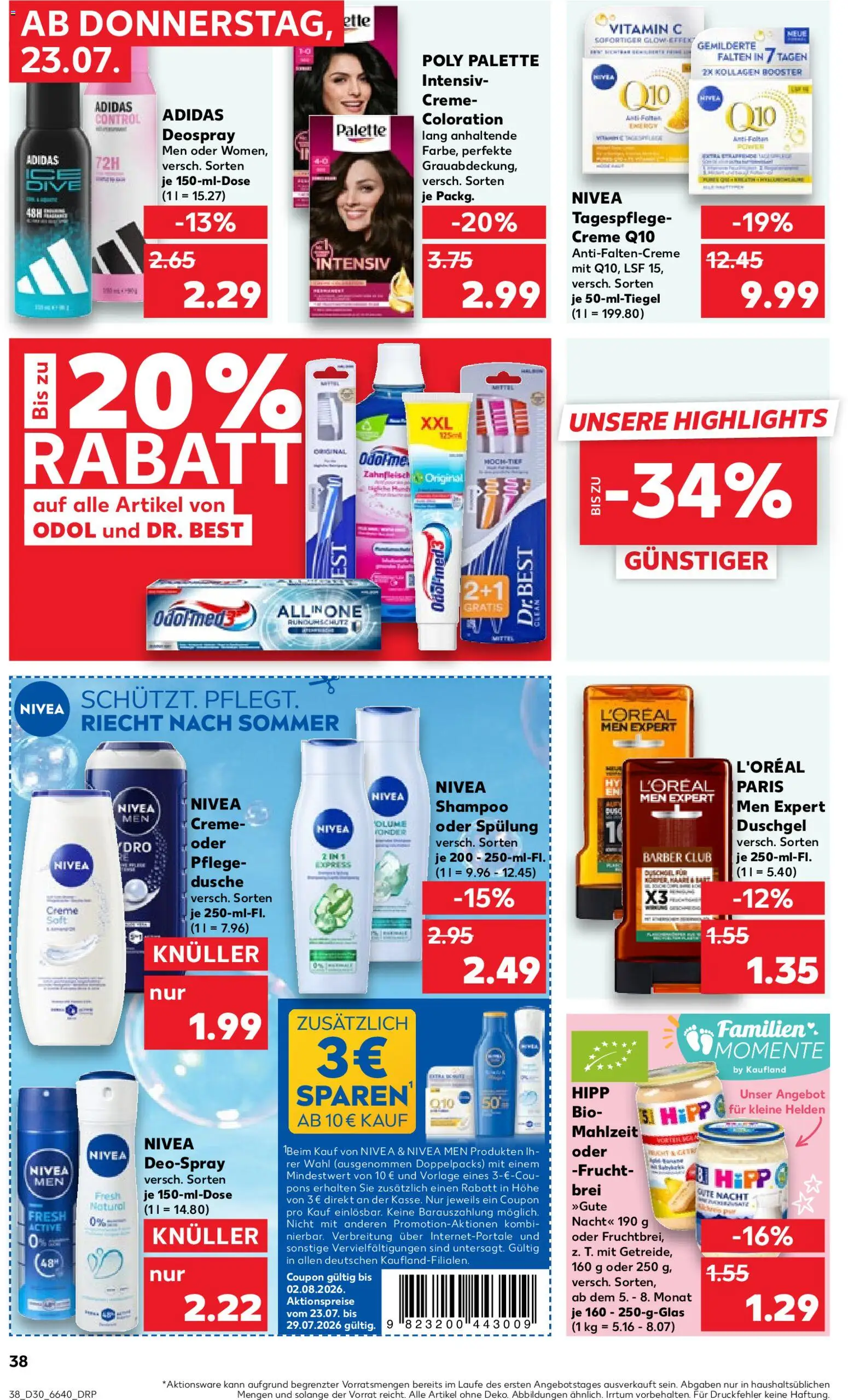Kaufland Prospekt – gültig ab 23.07.2026 | Seite: 38