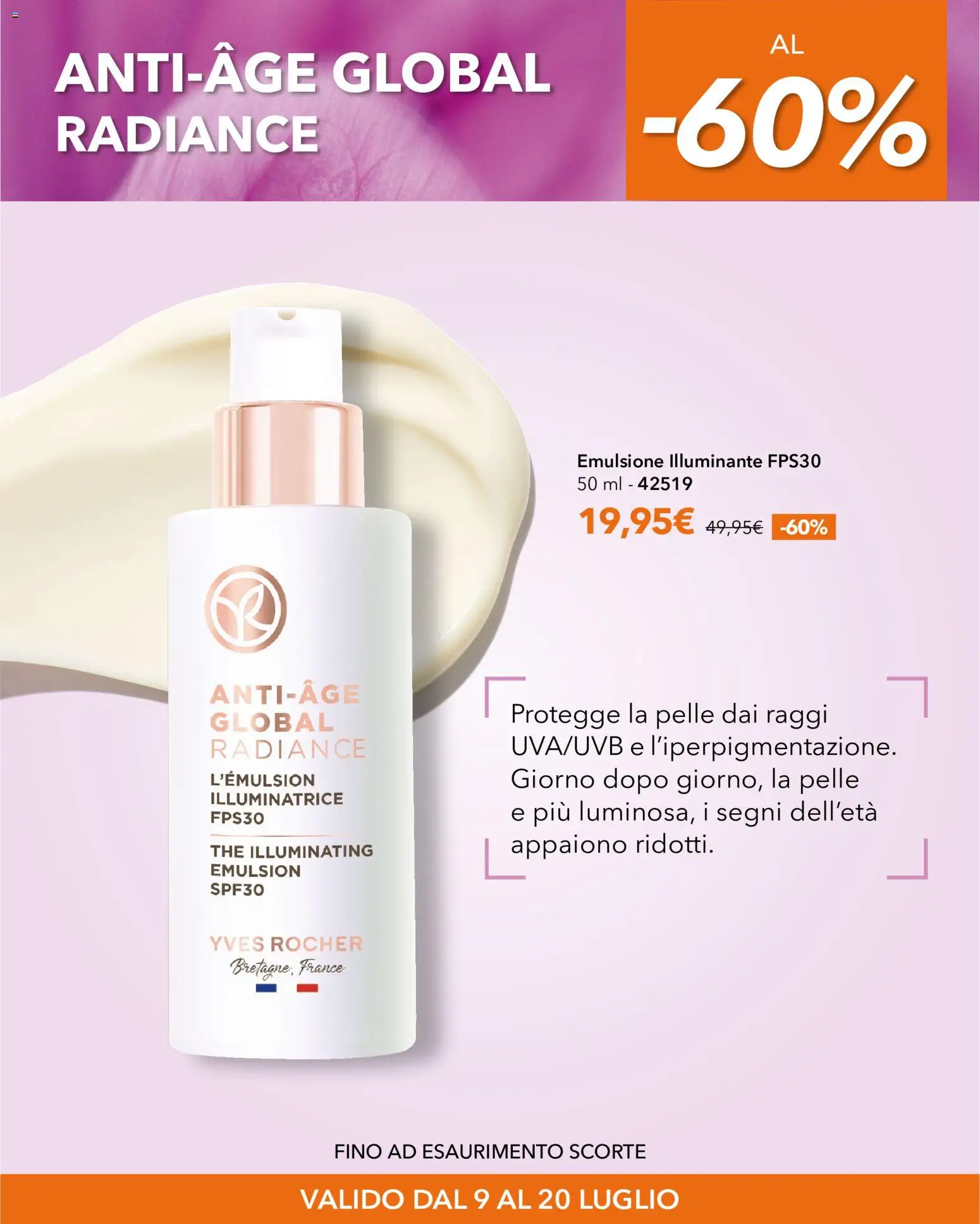 Volantino Yves Rocher del 09/07/2026 | Pagina: 2 | Prodotti: Illuminante, The