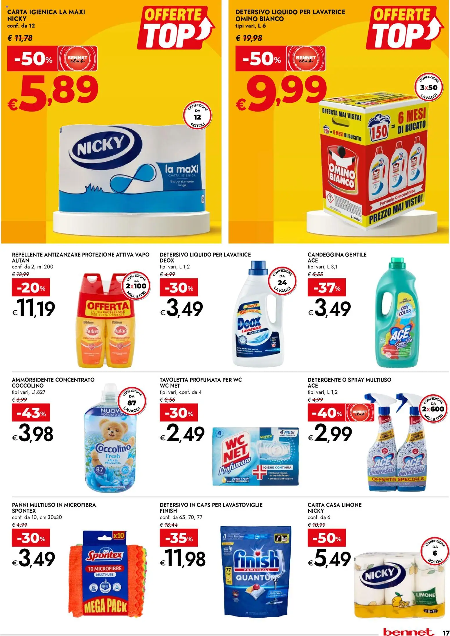 Volantino bennet del 25/06/2026 | Pagina: 17