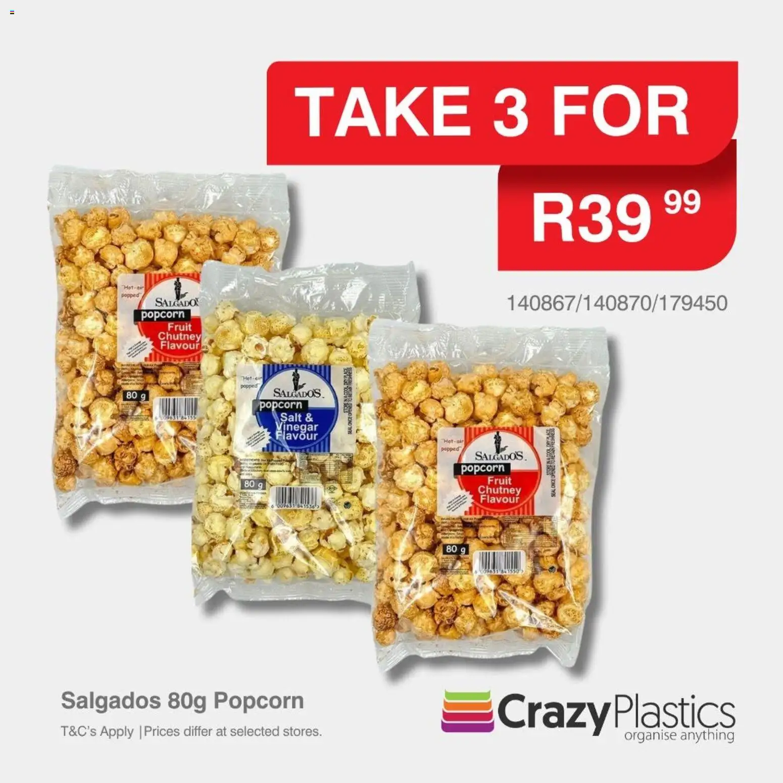 New Crazy Plastics catalogue – valid from 17.06.2026 | Page: 2 | Products: Chutney, Vinegar, Popcorn, Fruit