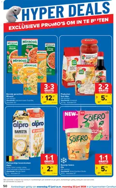 Carrefour Folder week 25 - Voorbeeld van een folder van Carrefour, geldig van 17.06.2026 | Pagina: 50 | Producten: Chips, Haver, Kaas, Koffie