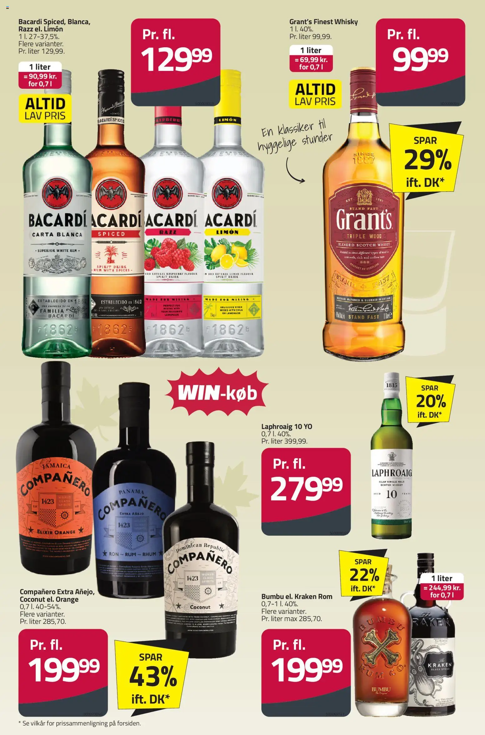 Fleggaard tilbudsavis – gyldig fra 21/10/2026 | Side: 17 | Produkter: Whisky, Cola, Rom