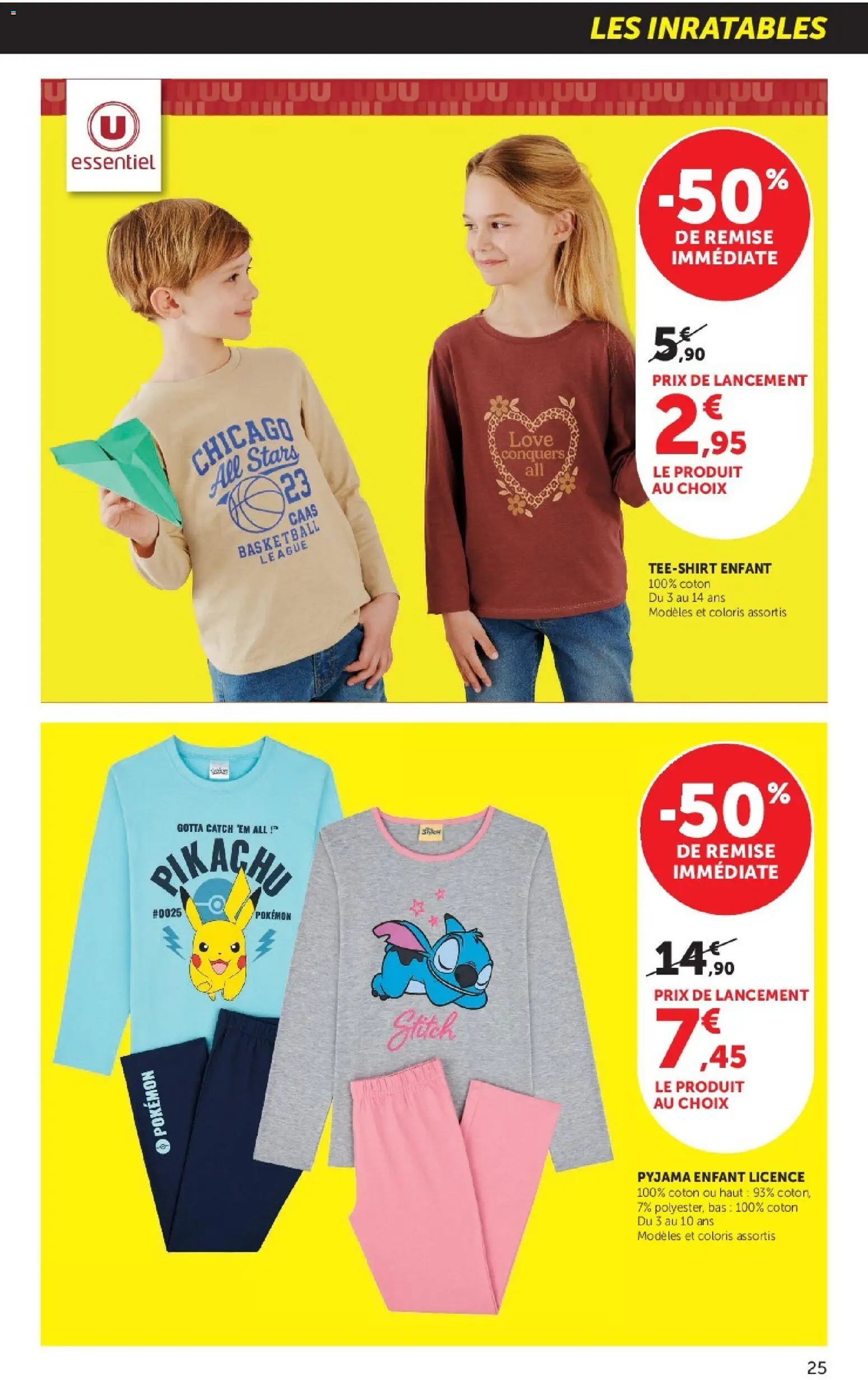 {H1} | Page: 25 | Produits: Coton, Pyjama enfant, Pyjama