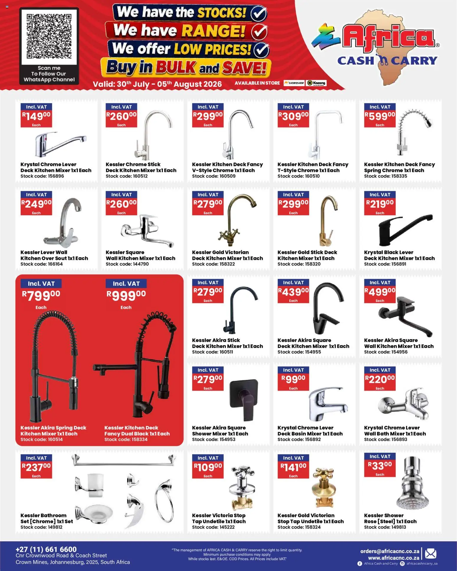 New Africa Cash & Carry catalogue – valid from 30/07/2026 | Page: 40