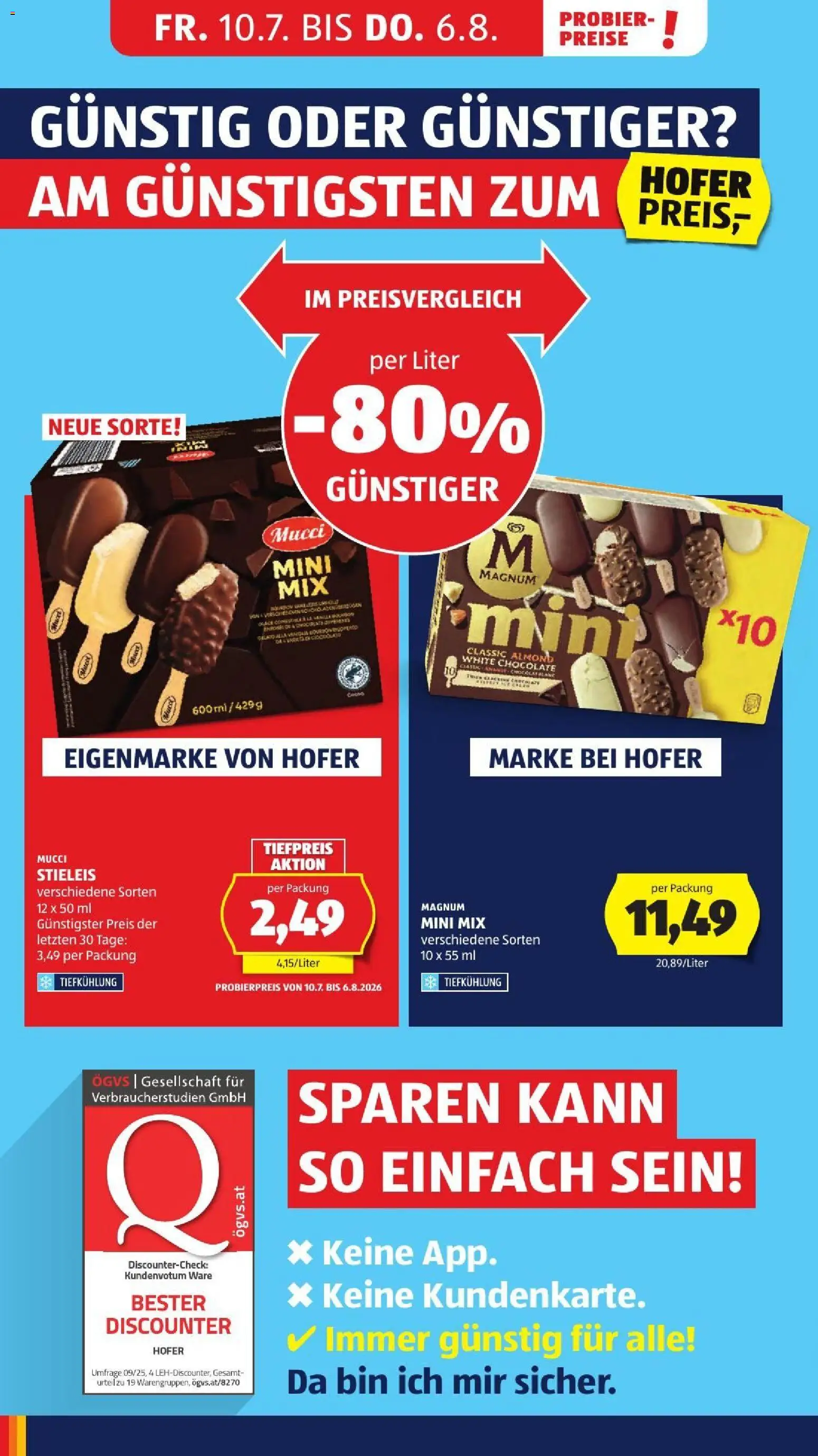 Hofer Flugblatt gültig ab 31.07.2026 | Seite: 10