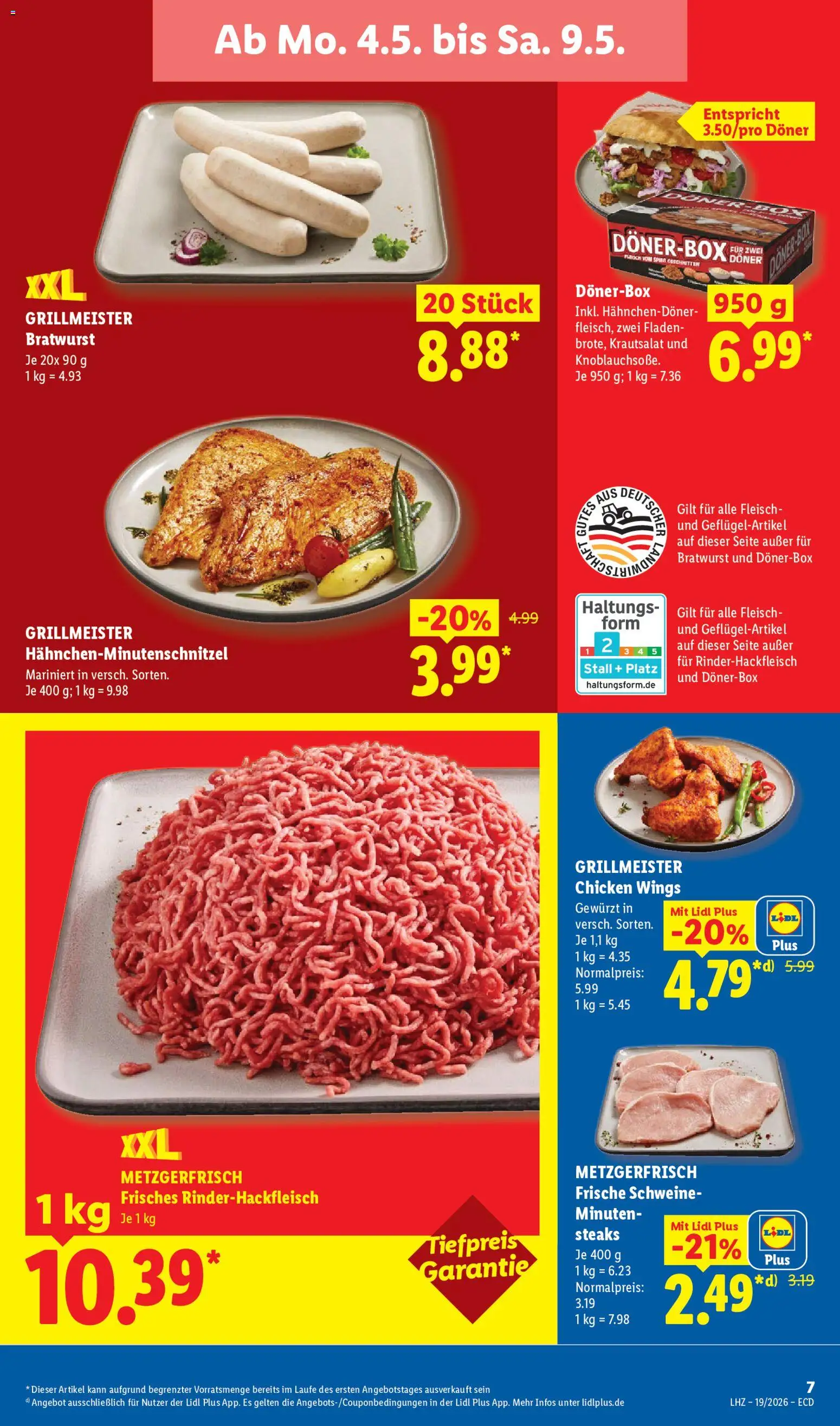 Lidl Prospekt | 04.05.2026 | Wie erhält man einen begrenzten Rabatt? | Deutschland