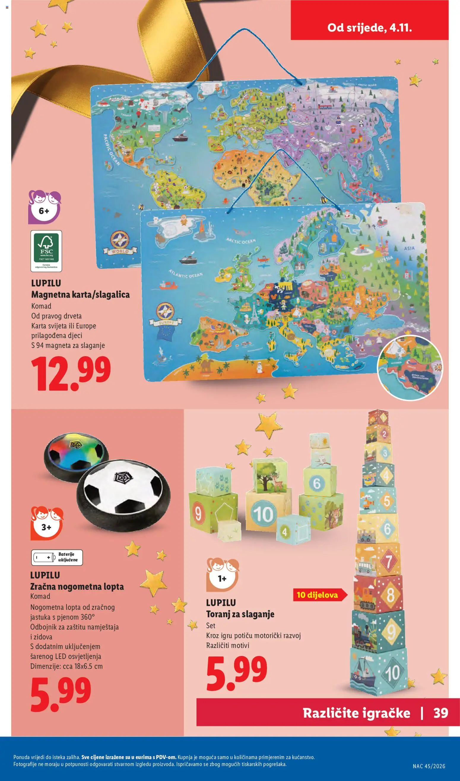 Lidl katalog | vrijedi od 04.11.2026 | Stranica: 39