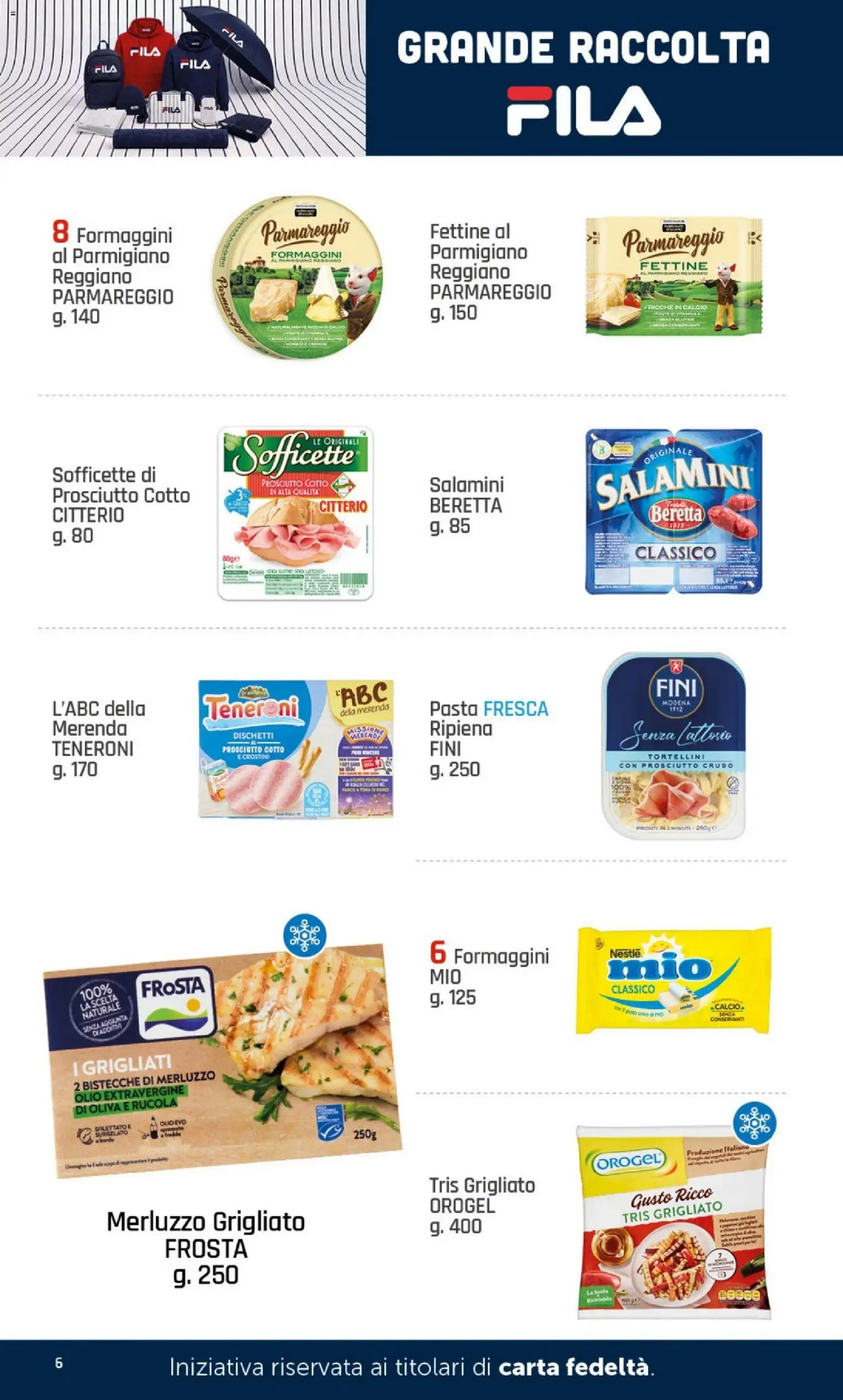 Volantino DOK del 07/09/2026 | Pagina: 6 | Prodotti: Olio extravergine di oliva, Olio, Crostini, Parmigiano