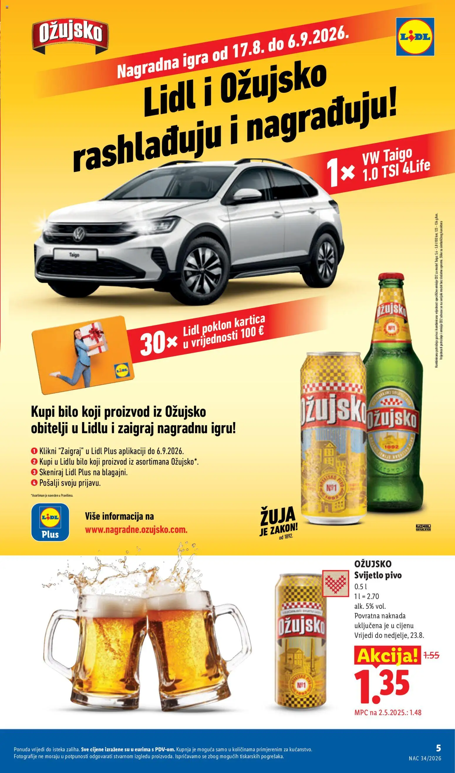 Lidl katalog | vrijedi od 17.08.2026 | Stranica: 5