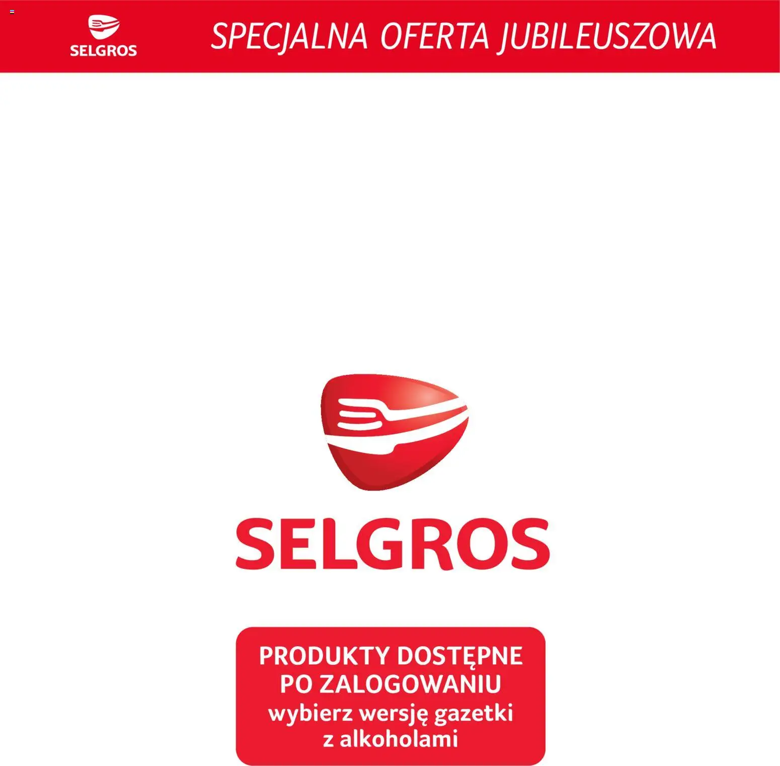 Selgros cash&carry gazetka - Specjalna oferta jubileuszowa od 30.07.2026 | Strona: 12