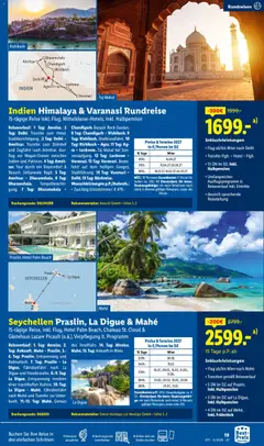 Lidl September/Oktober Reise-Highlights ab 12.09.2026 gültig | Seite: 19 | Produkte: Rock, Telefon