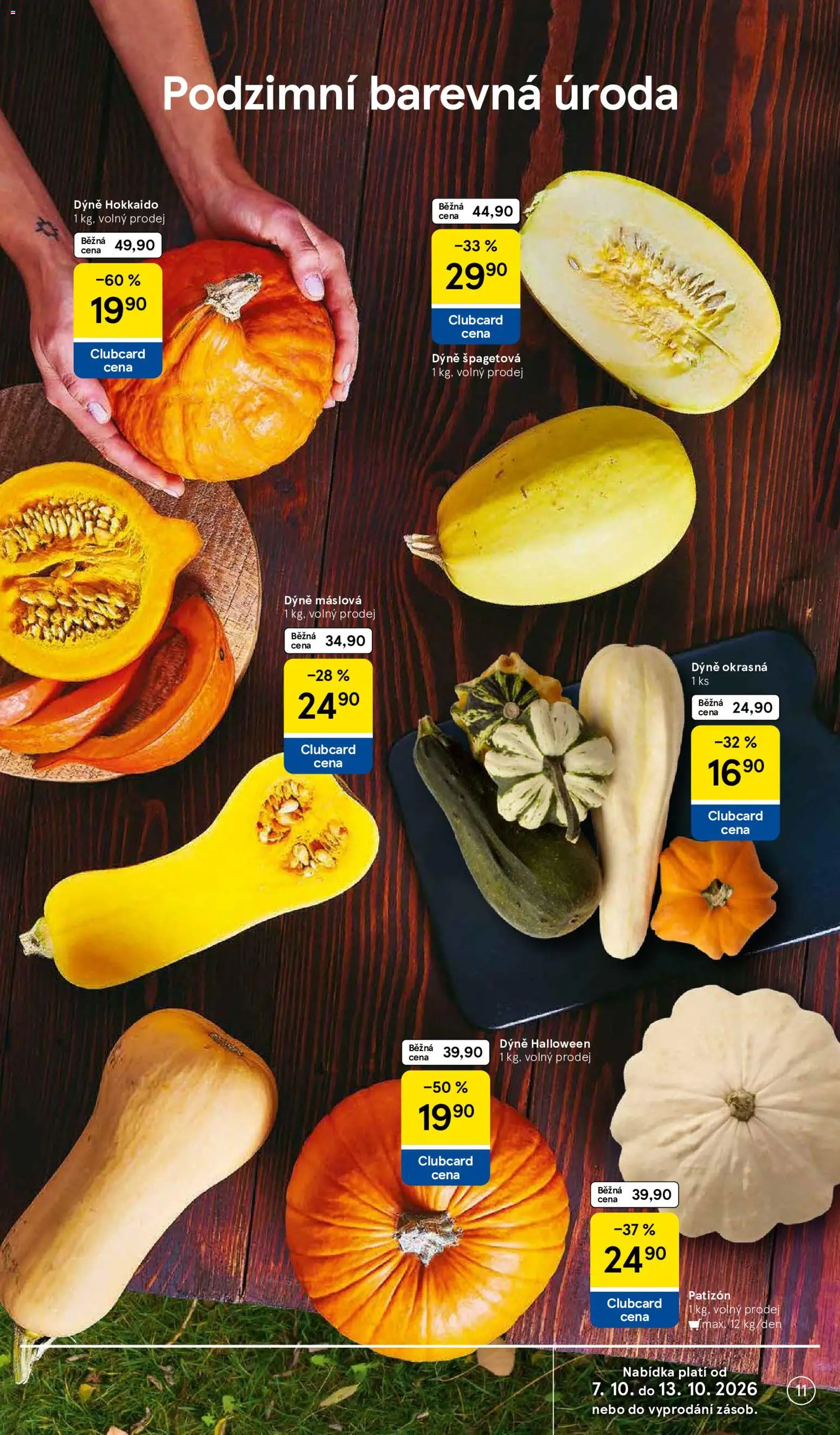 Tesco leták - Supermarket Nabídka ve značkové kvalitě od 07.10.2026 | Strana: 11
