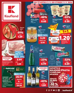 Kaufland leták platný od 03.09.2026
