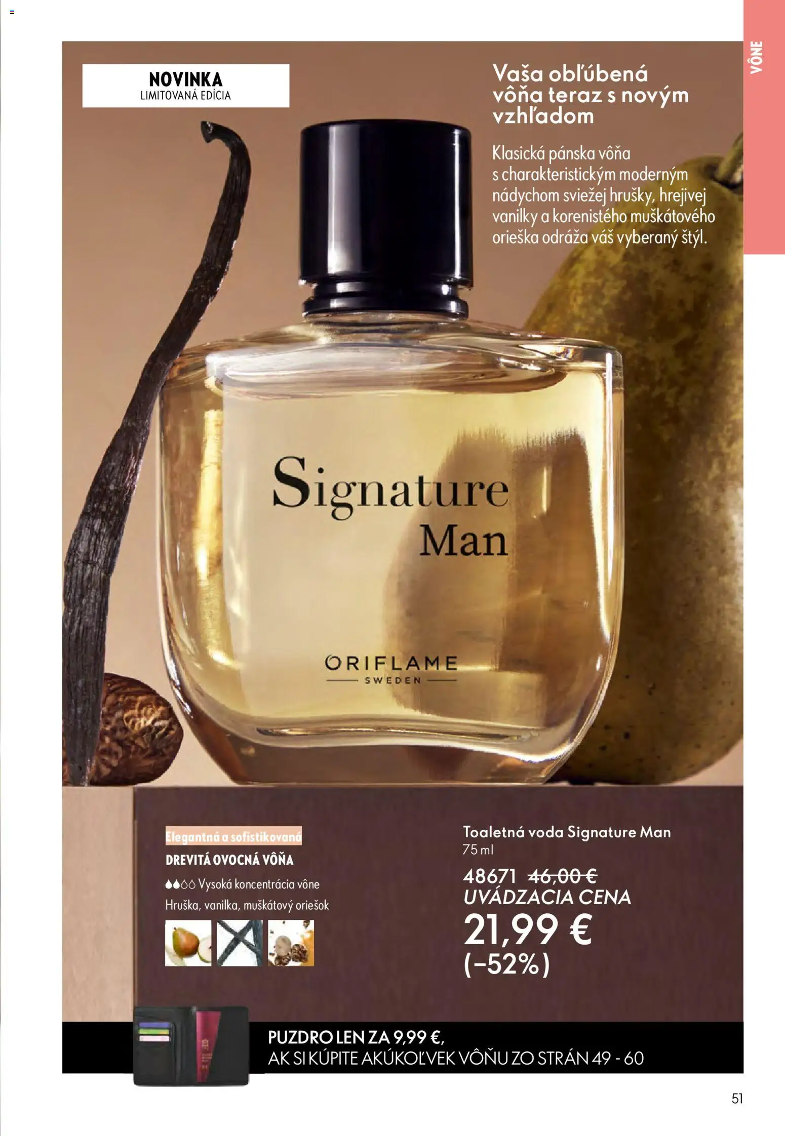 Nové Oriflame akcie – leták je platný od 27.05.2026 | Strana: 51 | Produkty: Toaletná voda, Voda, Puzdro
