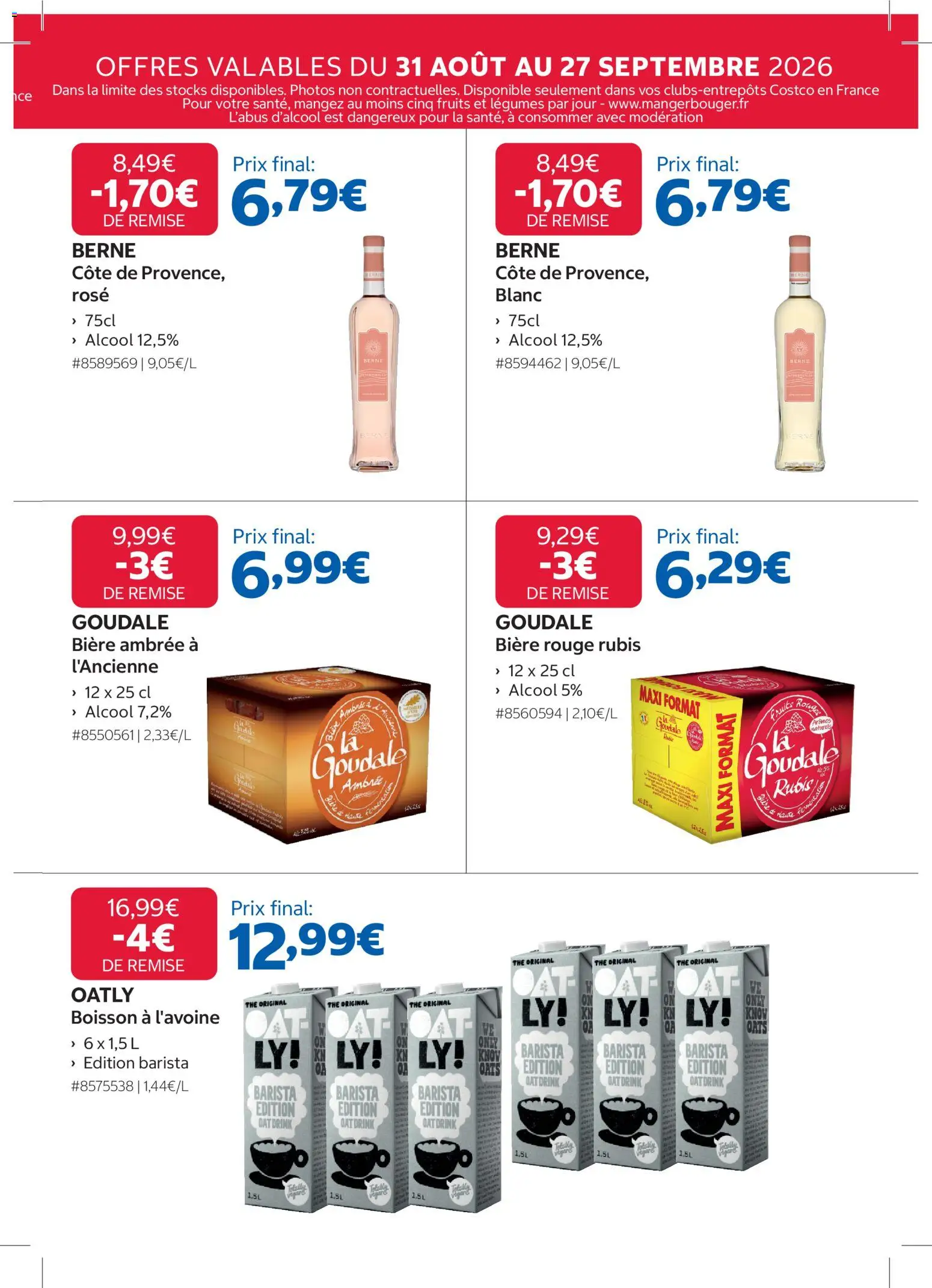 {H1} | Page: 13 | Produits: Goudale, Alcool, Boisson, Bière ambrée