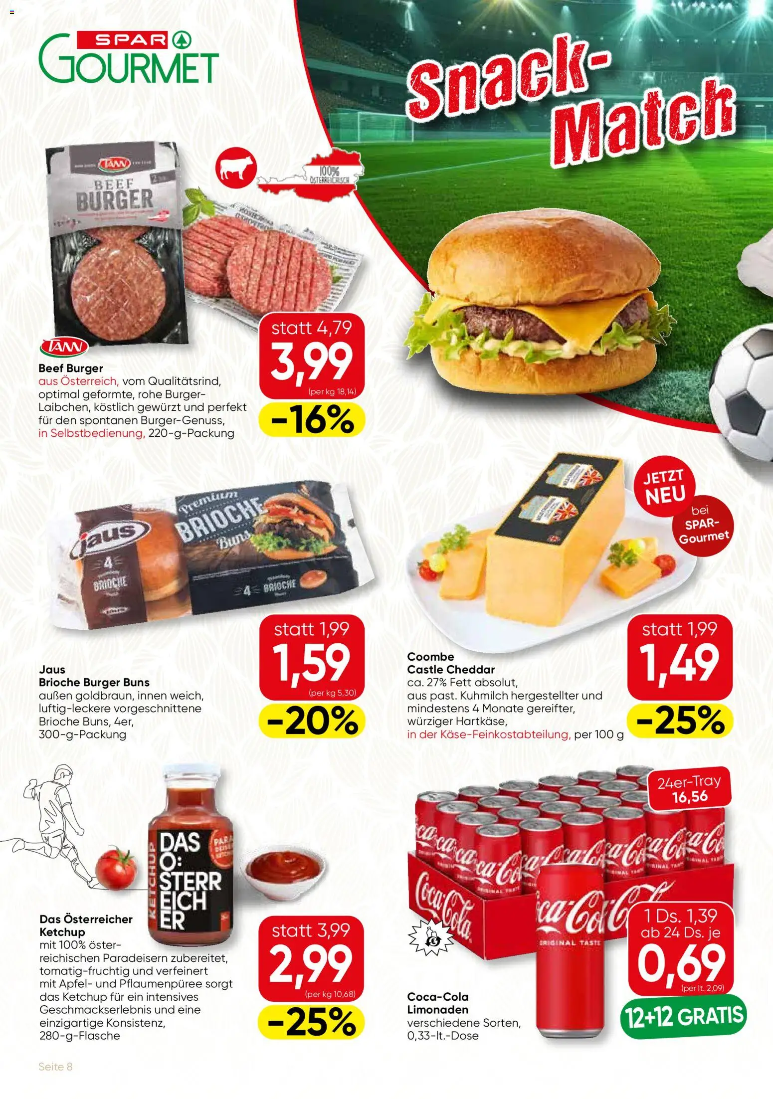 SPAR Gourmet Flugblatt gültig ab 03.06.2026 | Seite: 8