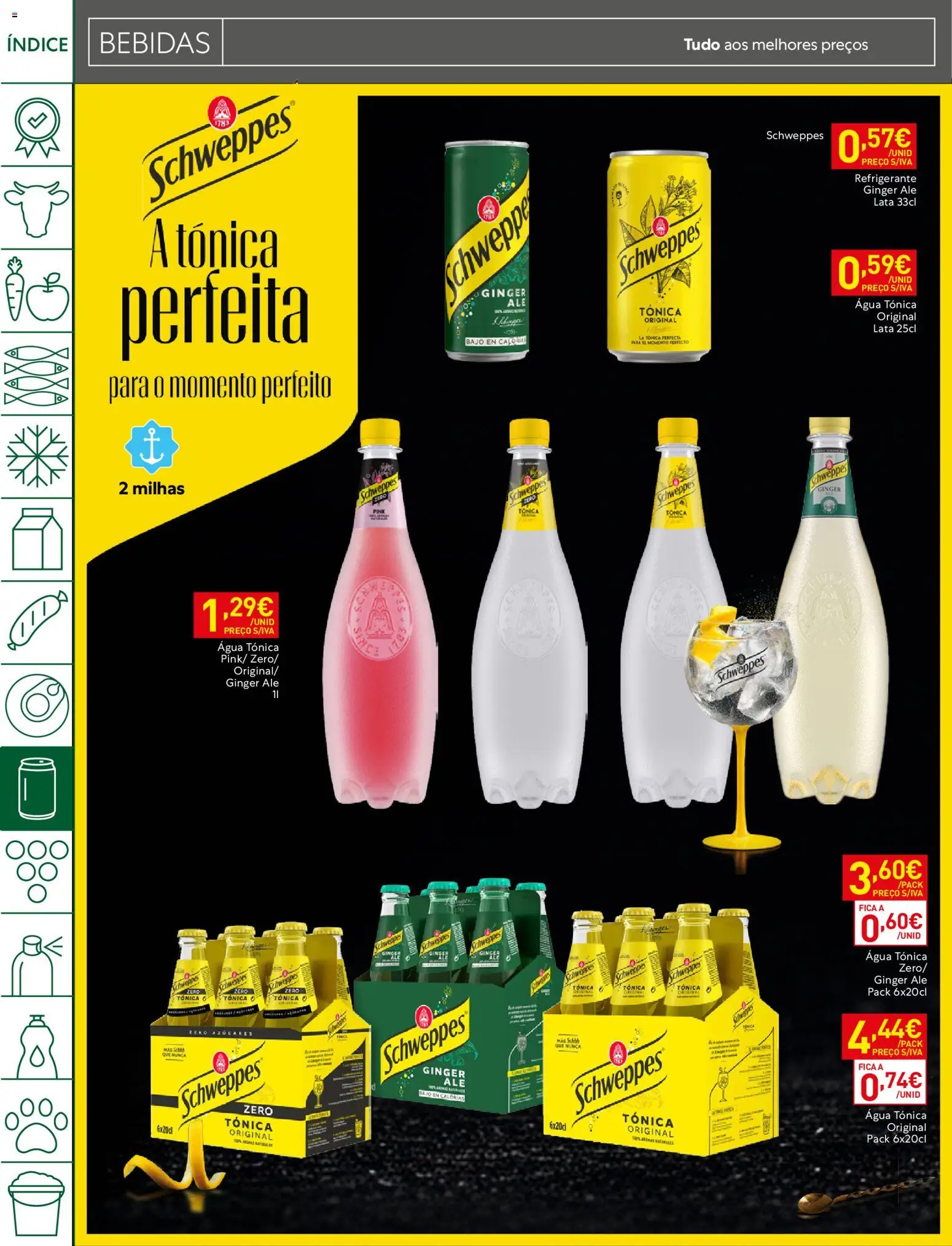 Recheio folheto Madeira │ válido de 06/10/2026 | Página: 22 | Produtos: Agua, Refrigerante, Bebidas, Água tónica