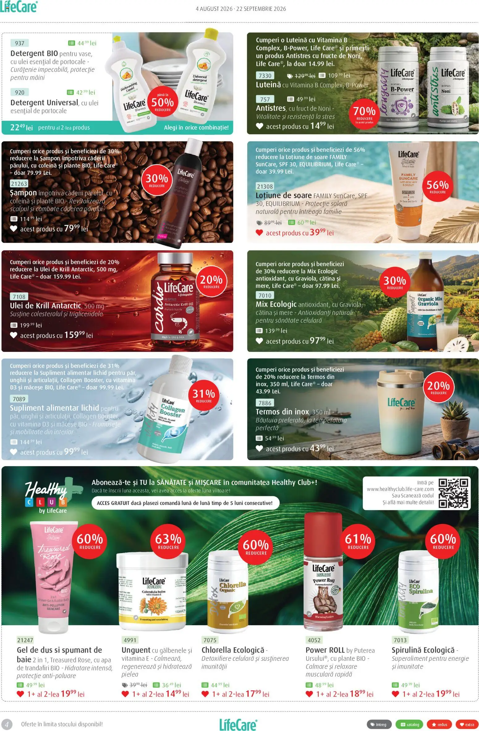 Noul catalog Life Care – valabil de la 04.08.2026 | Pagină: 4