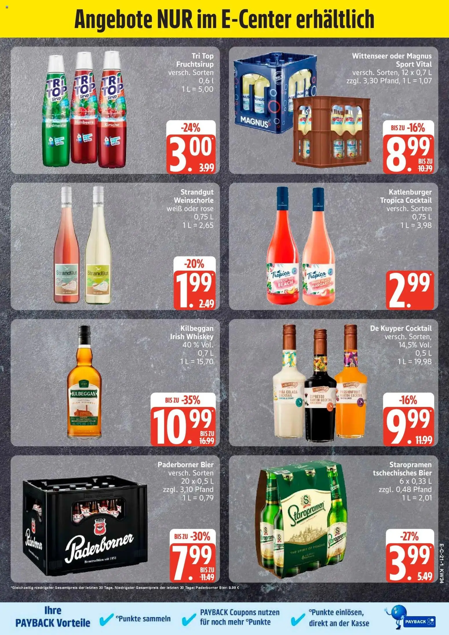 Edeka Prospekt Bremervörde (ab 17.08.2026) » Angebote Online | Seite: 27 | Produkte: Martini, Weinschorle, Himbeere, Whiskey