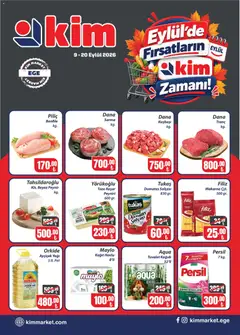 09 Eylül 2026 tarihinden itibaren geçerli olan Kim Market kataloğu önizlemesi