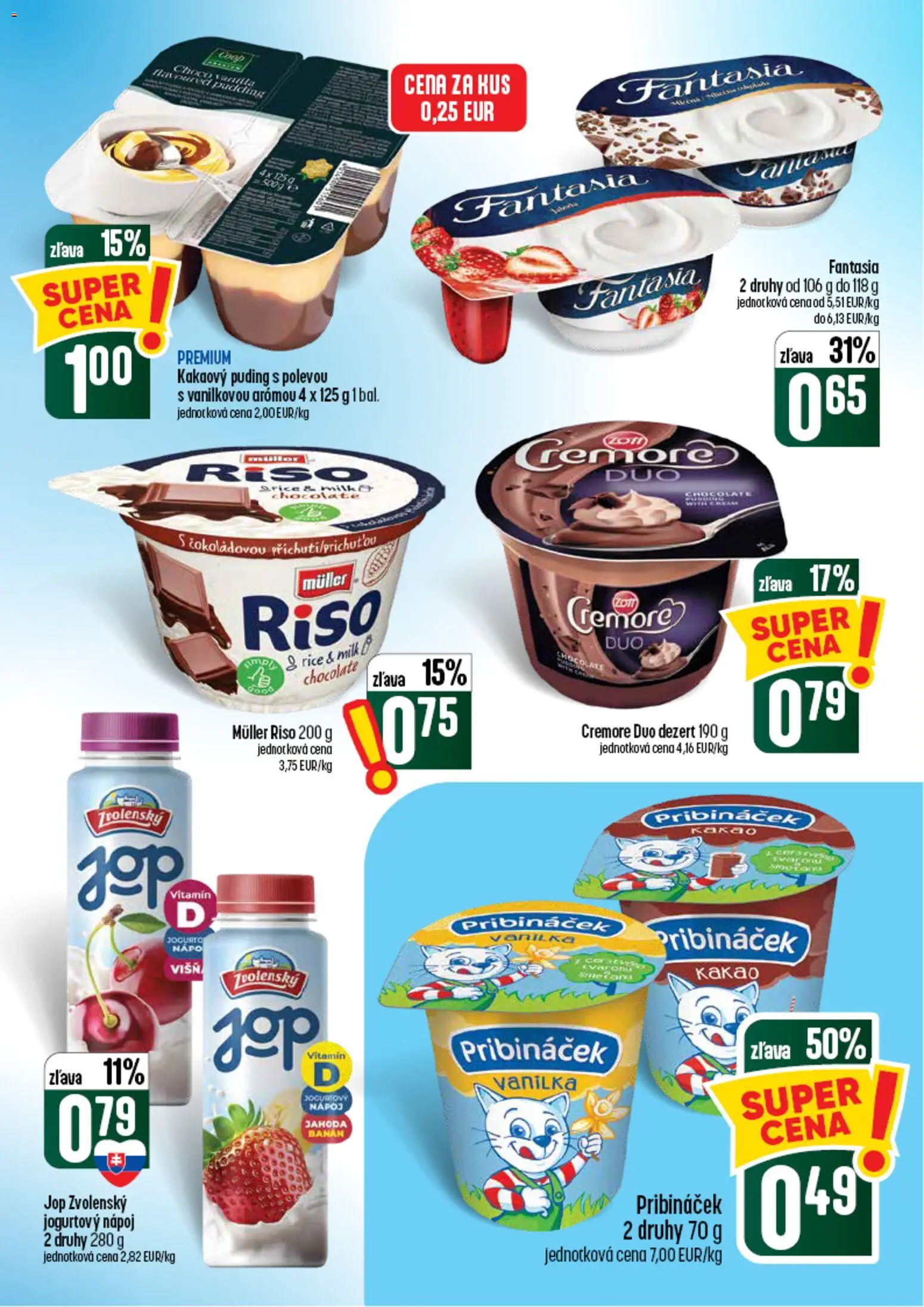 Nové COOP Jednota akcie – leták je platný od 03.09.2026 | Strana: 29 | Produkty: Puding, Milka, Dezert, Vanilka