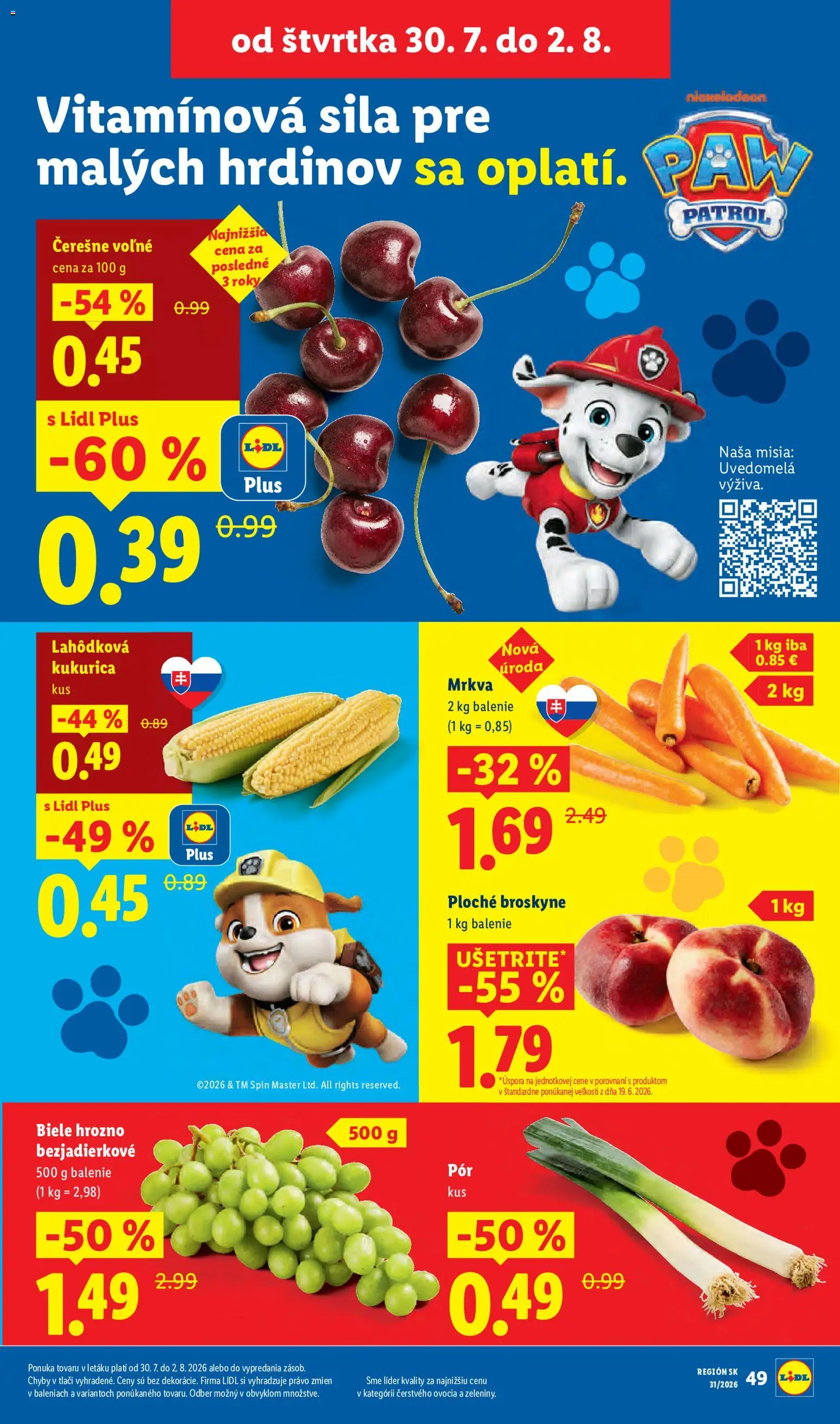 Nové Lidl akcie – leták je platný od 27.07.2026 | Strana: 64