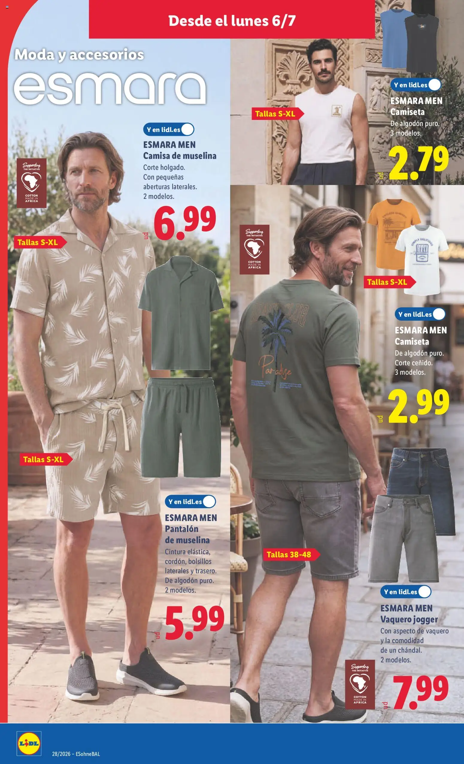 Lidl folleto de bazar │ válido desde el 06/07/2026 | Página: 22 | Productos: Camisa