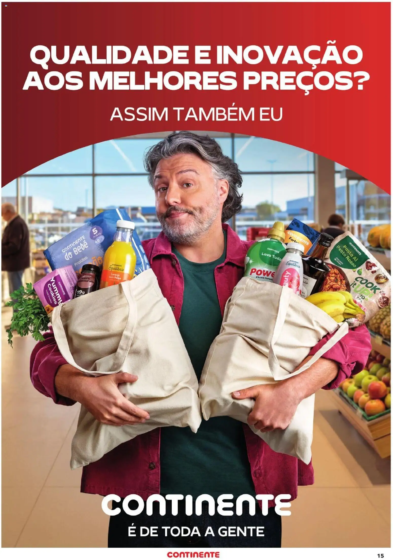 Continente Açores │ válido de 20/08/2026 | Página: 15 | Produtos: Pesto, Fraldas