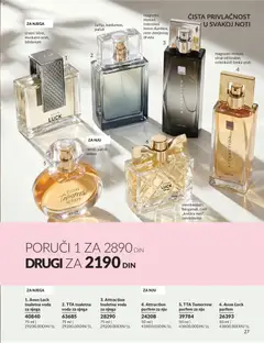 AVON katalog Avgust 2026 - pregled AVON kataloga - važi od 01.08.2026 | Strana: 27 | Proizvode: Parfem, Toaletna voda, Voda, Sirup