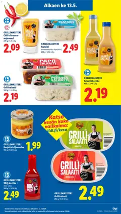 Lidl-mainoslehti voimassa 13.05.2026 alkaen | Sivu: 13