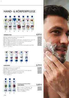 Avon Black Friday ab 01.11.2026 gültig | Seite: 154 | Produkte: Kakaobutter, Kaffee, Handcreme, Körperlotion