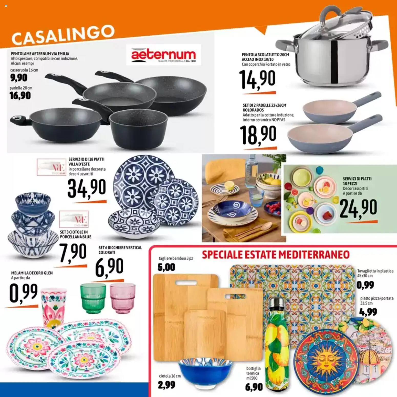Volantino Emisfero del 28.05.2026 | Pagina: 25 | Prodotti: Tagliere, Padella, Piatto, Bottiglia
