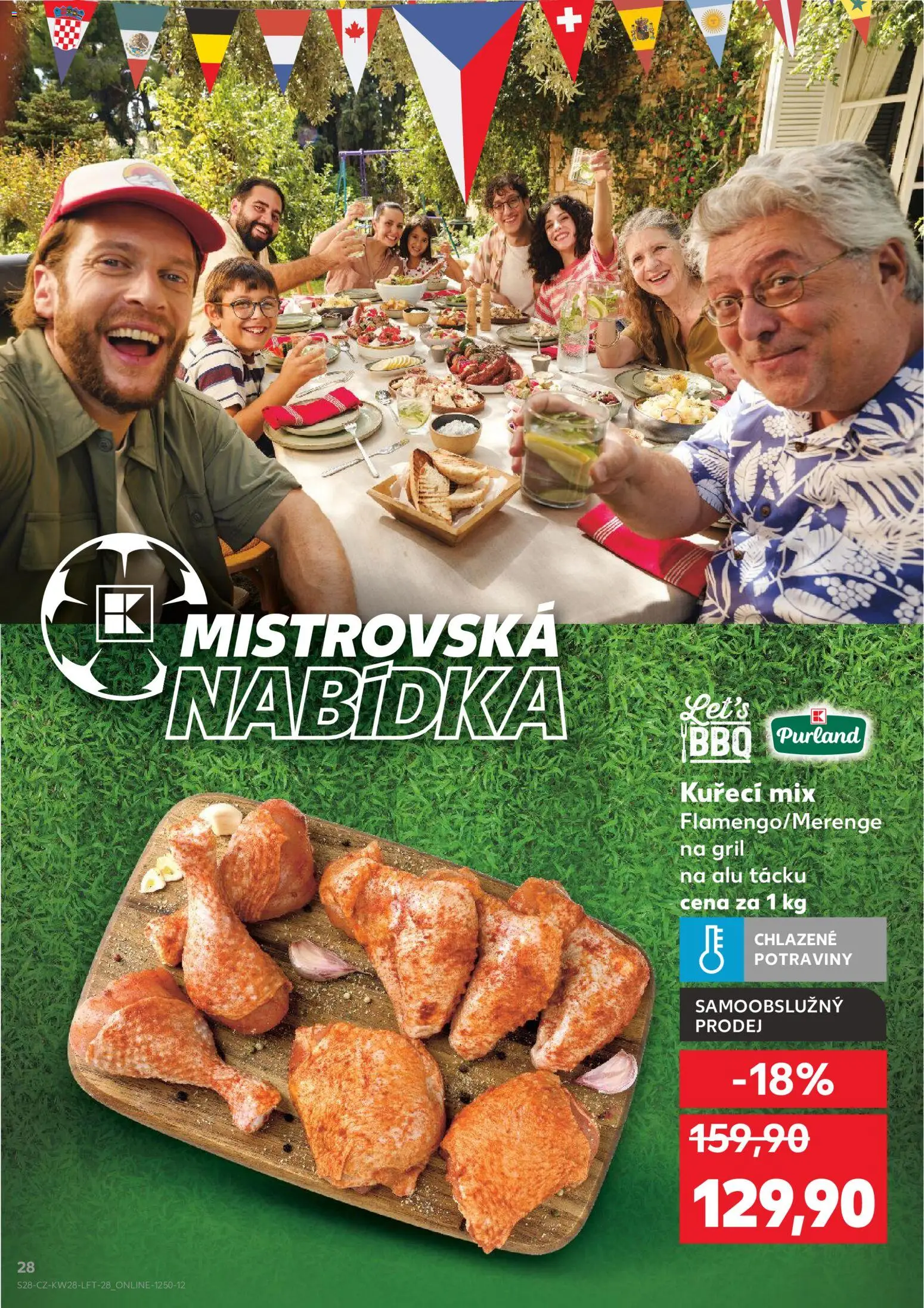 Kaufland leták od 08.07.2026 | Strana: 28 | Produkty: Gril, Potraviny