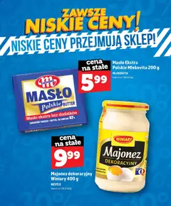 Pogląd oferty "Topaz gazetka - Zawsze Niskie Ceny" - ważna od 01.07.2026 | Strona: 9 | Produkty: Masło Polskie, Masło, Majonez, Jaja